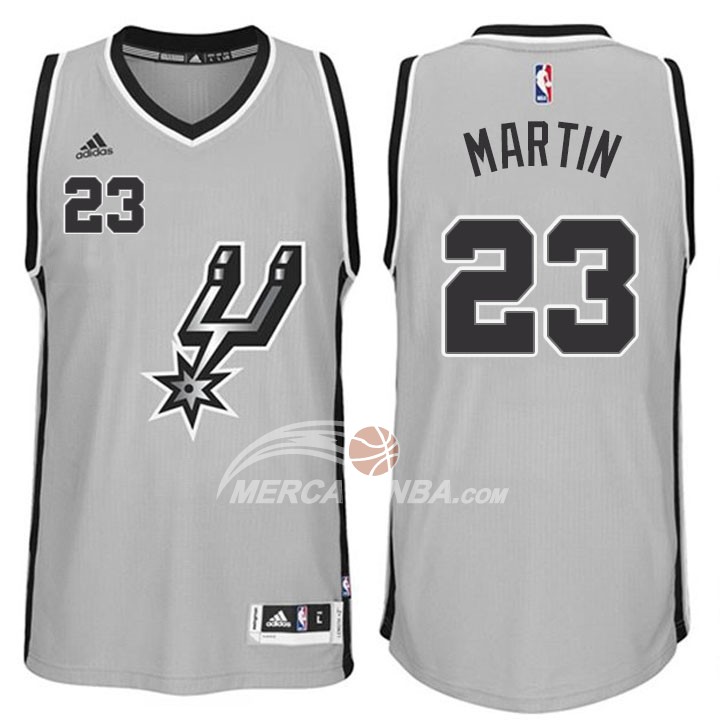 Maglia NBA Martin San Antonio Spurs Gris